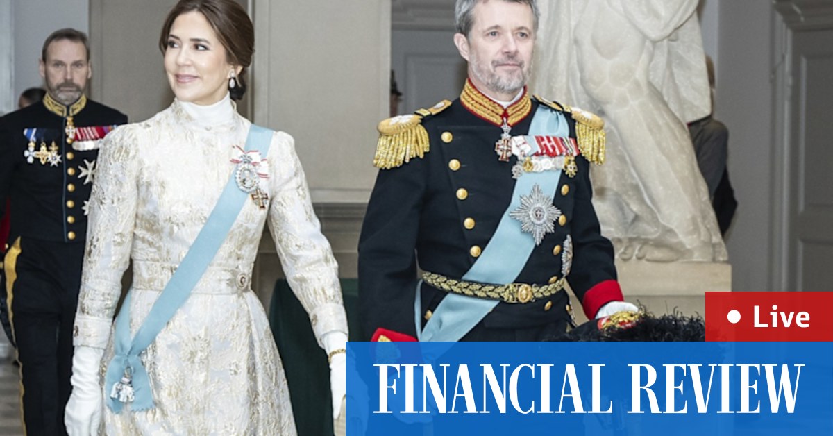 Amid Greenland drama, Danish royals announce visit to Australia