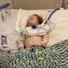 Gold Coast toddler Dustin Wildman remains in a critical condition after accidentally inhaling a decorative product used on cakes. 