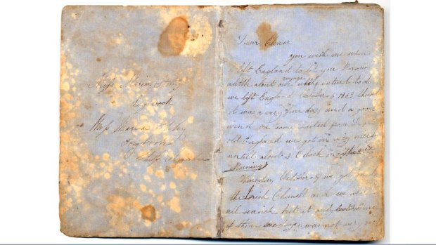 Maria Steley's diary has survived more than 150 years after the teenager chronicled her time in lockdown.