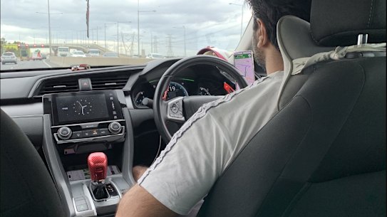 Uber said there was evidence supplied by a rider that the driver was speeding.