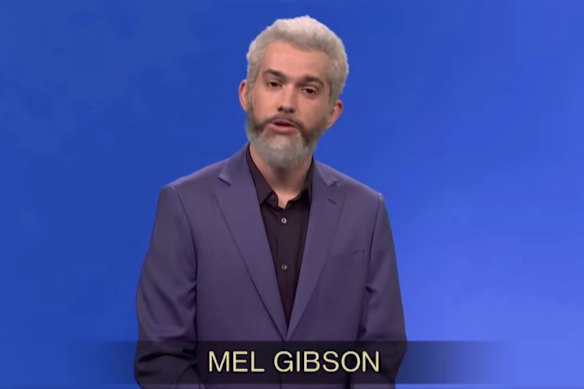 Saturday Night Live’s skit about Tourette syndrome featured a cast member depicting Mel Gibson.