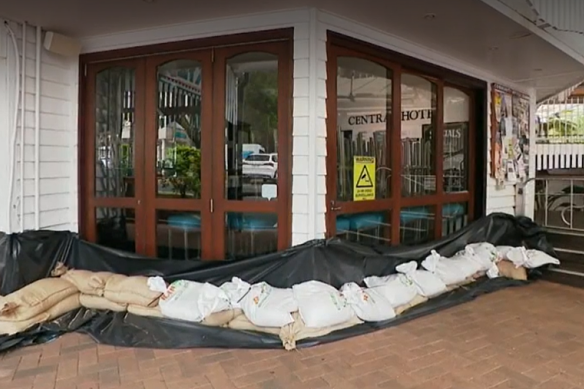 Shops in Port Douglas are preparing for the impact of Tropical Cyclone Jasper expected on Wednesday.