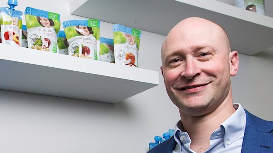 Andrew Cohen, CEO of Bellamy’s Organic.