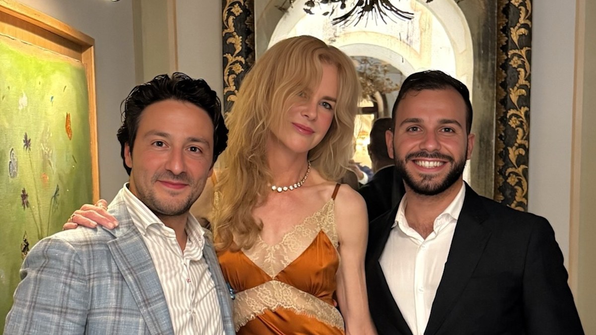 Nicole pictured amid rumours of romance with American businessman