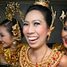 Jarunee Pornjanakan performs at the opening of the seventh Thai Culture and Food Festival.