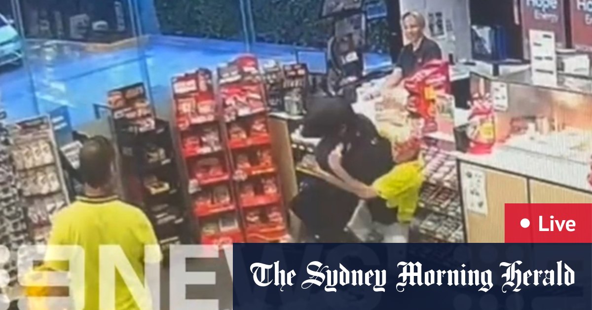 Brisbane news live: Tradie takes down man during alleged attempted armed robbery