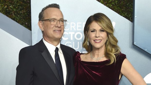 Tom Hanks and Rita Wilson will remain in hospital at the Gold Coast until they are cleared of symptoms.