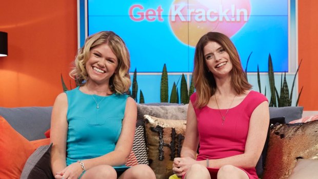 Get Krack!n's Kate McLennan and Kate McCartney. 