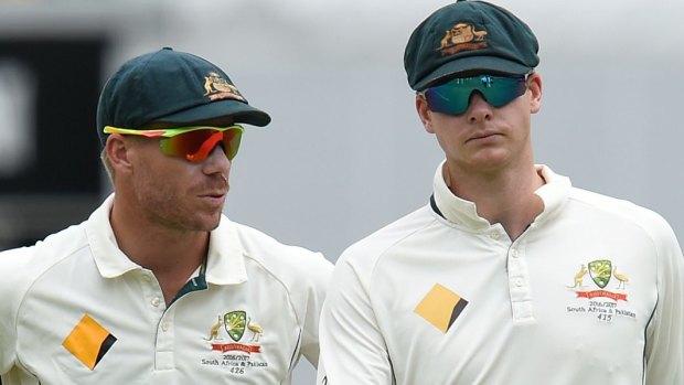David Warner and Steve Smith have received 12-month bans from international and state cricket.