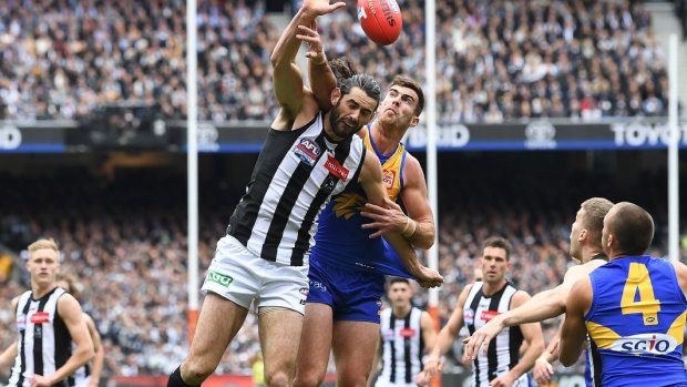 Scott Lycett covered for Nic Naitanui in late 2018 on the way to a West Coast premiership.
