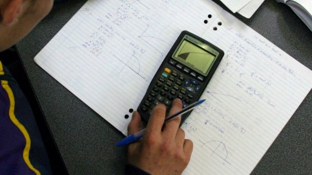 '[The functions that the calculators have been banned for] are trivial calculations which do not need to be assessed at this level,' one maths teacher said.
