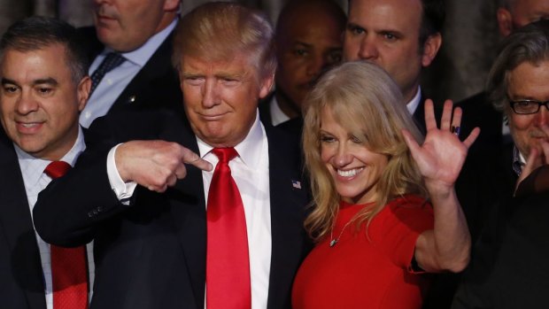 "I feel there's a part of him that thinks I chose Donald Trump over him," Kellyanne Conway says of her husband.