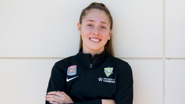 Karly Roestbakken will join the Young Matildas next week.