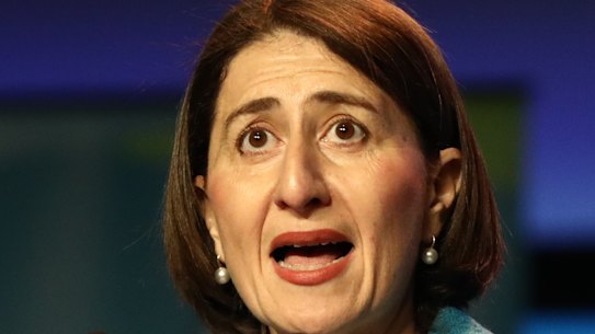Premier Gladys Berejiklian addresses the party's state council for the first time since her historic election win.