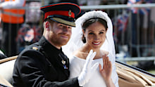 Meghan Harry wedding one year on 