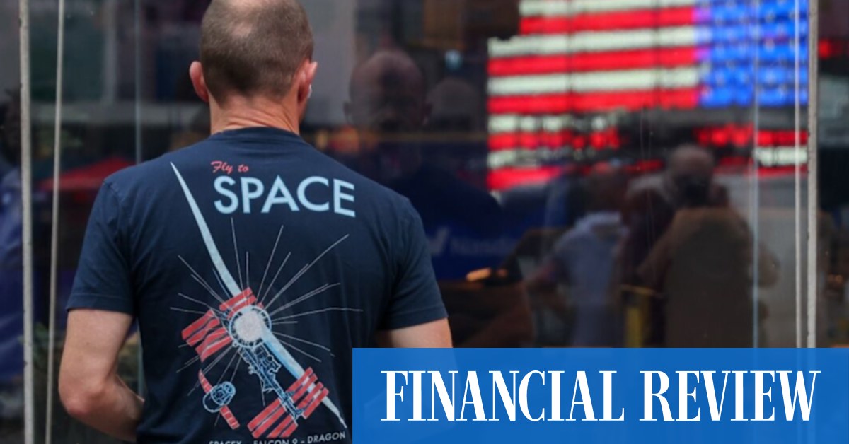 afr.com - Gus McCubbing - Retail investors stock up on Musk's SpaceX as fund managers sell out