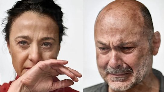 Actors Daniela Farinacci and Steve Bastoni capture the horror of the West Gate bridge collapse.