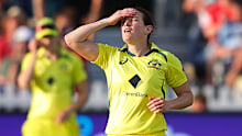 Australia’s Megan Schutt.