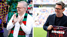 Prime Minister Anthony Albanese has bonded with his new UK counterpart Andy Burnham over rugby league and invited him to Australia in the leaders’ first call since he took office.