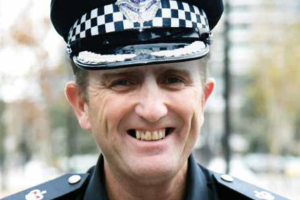 Brett Curran left Victoria Police in 2007.