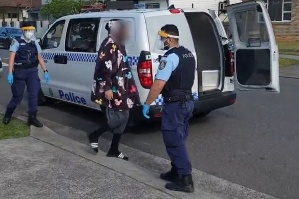 An 18-year-old man has been charged over an alleged road rage attack at a COVID-19 testing clinic. 