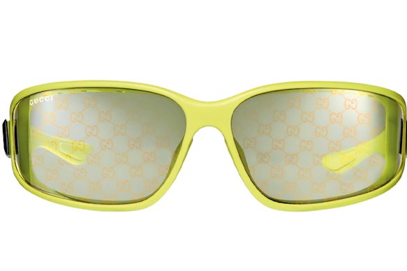 Gucci “Rectangular Frame” sunglasses.