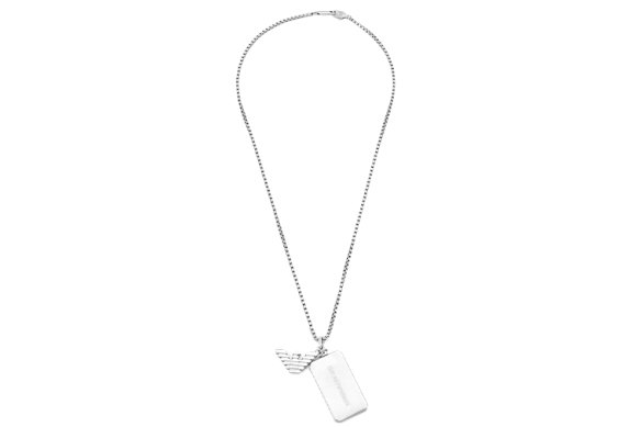 Emporio Armani “Silver Tone” necklace.