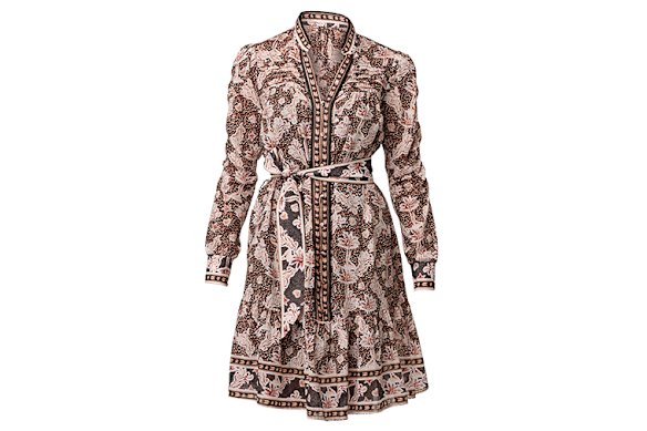 OnceWas “Lanae” dress in Russet Palm.