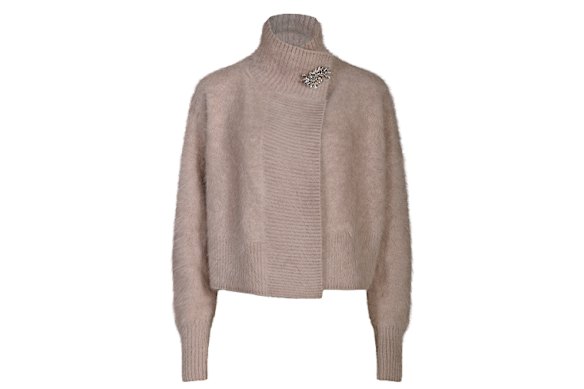 Husk “Antalya Crop Cocoon” knit.