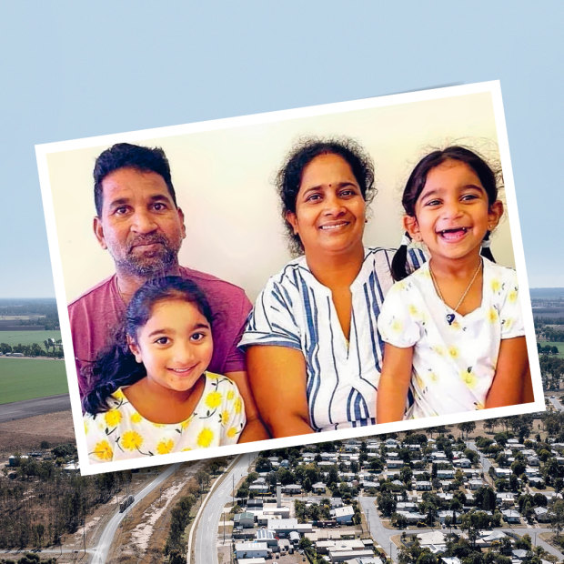 The town of Biloela, and (insert) the  Murugappan family: “They didn’t have to take them away. They could’ve left them here while they worked through the process. It was so aggressive. How did the government think it would go down?”