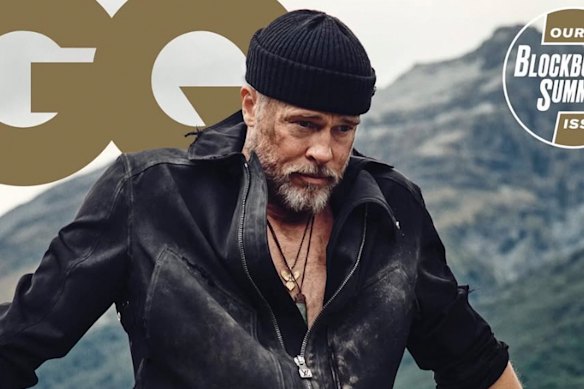 Brad Pitt, 61, leans into old-school masculinity for his cover shoot for GQ.