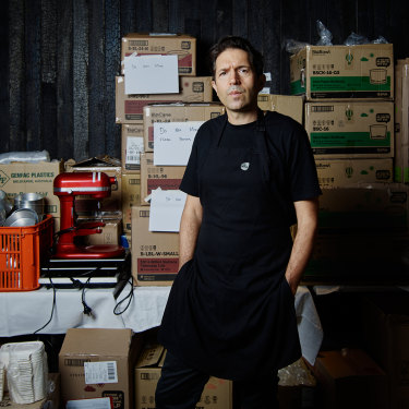 The staff room of Attica 2.0 has gone from hosting the world’s most devoted foodies to delivering lasagnes, selling elaborate cakes and any number of other wild new schemes Ben Shewry can think of.