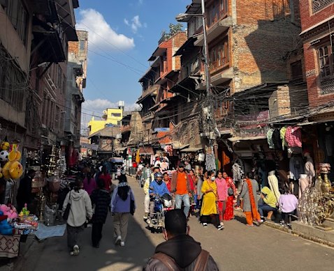 The bustling bazaars of Lalitpur, Kathmandu that I’ve grown to love.
