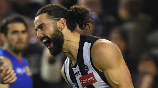 Brodie Grundy is playing for the All Stars in the match. 
