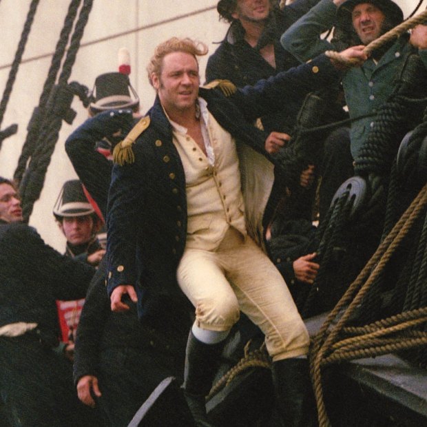 Peter Weir was nominated for both directing and producing at the Oscars: Russell Crowe in Master And Commander: The Far Side of the World.