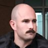 Thomas Sewell outside the Melbourne Magistrates’ Court in September.