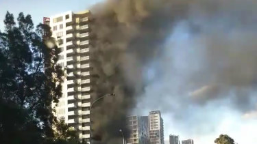 Zetland Apartment Block Engulfed In Bin Fire Smoke