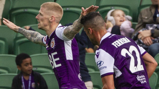 Wanted man: Andy Keogh is the target of Melbourne City and Perth Glory.