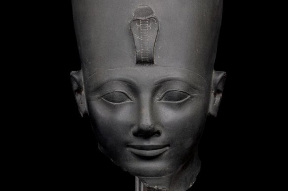 The image used to promote the National Gallery of Victoria’s new Pharaoh exhibition shows a figure that is probably Thumose III.