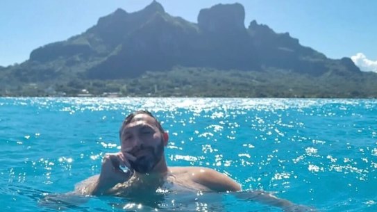 Ian Thorpe gave his social media followers a peak at his Island getaway.