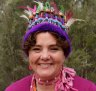 Queen Beanie: Jo Nixon at the Festival of the Beanie, Alice Springs.