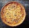 A great bacon and onion quiche relies on good ingredients and knowing and trusting your oven.