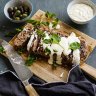 Six-ish ingredient Greek lamb meatloaf.