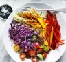 Adam Liaw's rainbow salad is rich in lycopene.