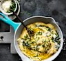 Ultimate comfort food: Adam Liaw's winter herb polenta.