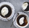 Chai jelly with cream.