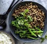 Mince with oyster sauce. Just add greens and steamed rice.