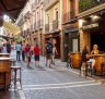 There are countless pubs, bars, taverns and restaurants in St Nicholas Street (Calle San Nicolas), Pamplona.