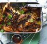 Peri-peri barbecue chicken.