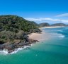 Double Island Point - any prettier and we'd all move to Queensland.